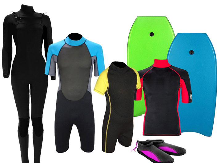 Own Label Wetsuits and Watersports Accessories from TWF